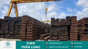 Kho thép hình I 300 x 150 x 11.5 x 22 tại thép Trần Long