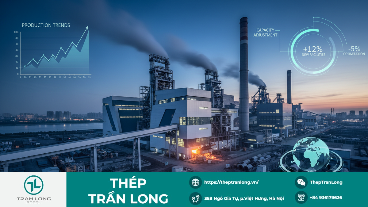 Thị trường thép Trung Quốc Ảnh hưởng của chính sách sản xuất thép Trung Quốc đến thị trường toàn cầu