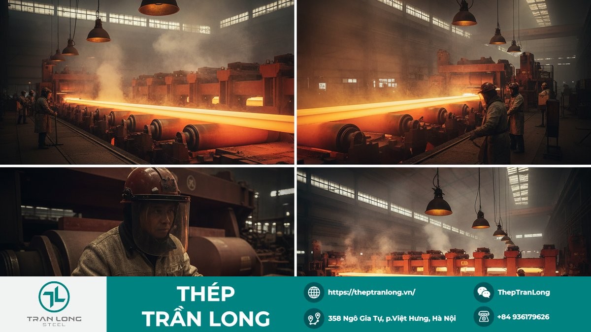 Dây chuyền sản xuất thép cán phẳng tại Trung Quốc trong bối cảnh kế hoạch sản lượng tăng