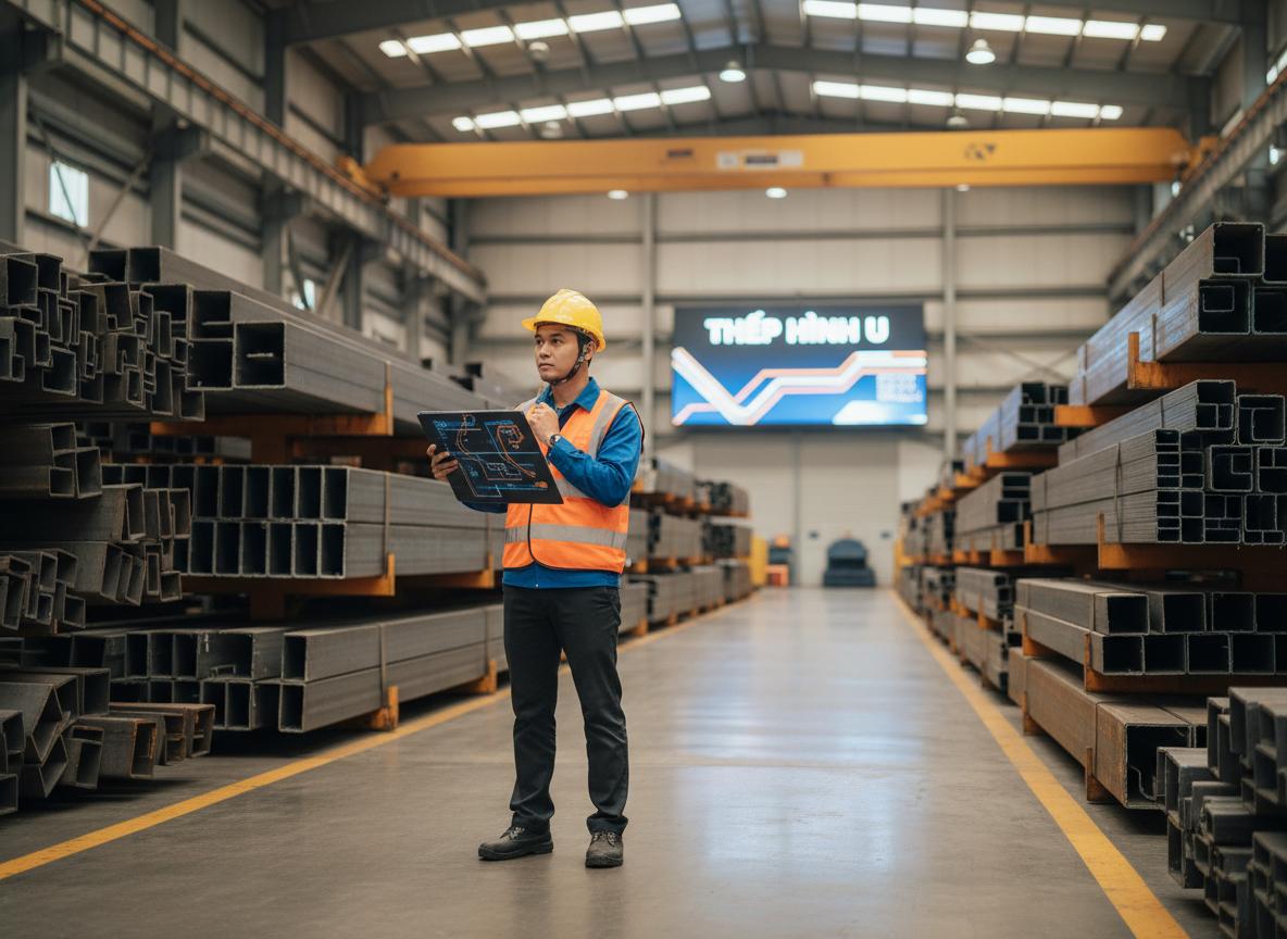 Phân loại các loại thép hình chữ U phổ biến trên thị trường