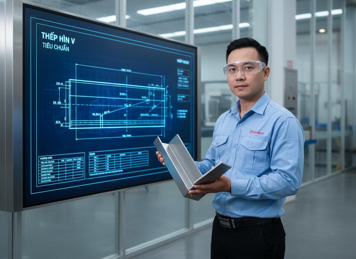 Các tiêu chuẩn thép hình V phổ biến nhất hiện nay