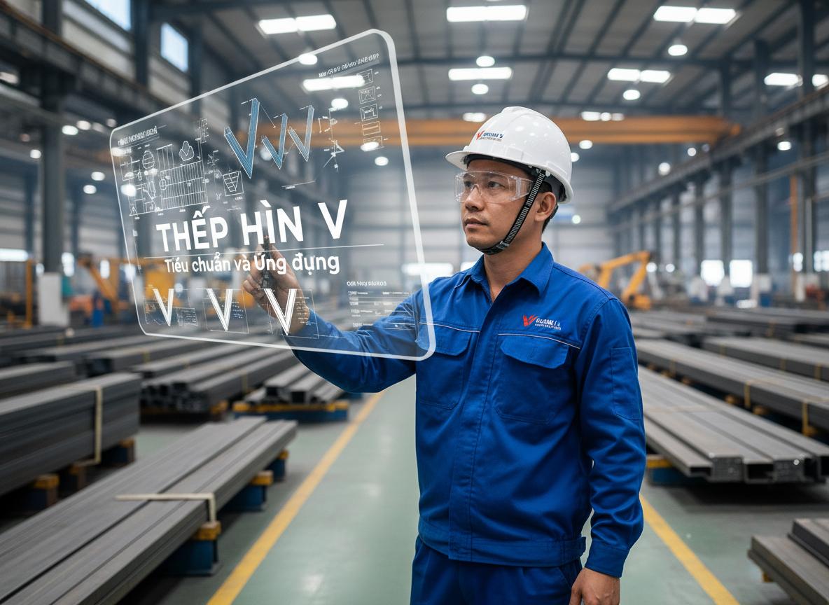 Thép hình V là gì