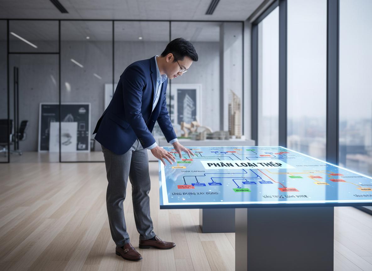 Thép là gì? Phân loại, tính chất, ứng dụng chi tiết từ A-Z. 3 Phân loại thép: