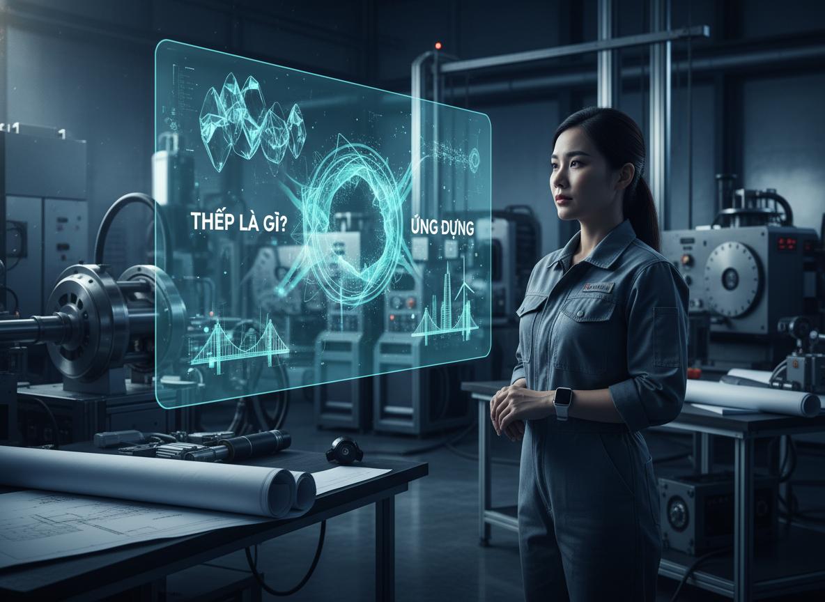 Thép là gì? Phân loại, tính chất, ứng dụng chi tiết từ A-Z. 2 thép là gì