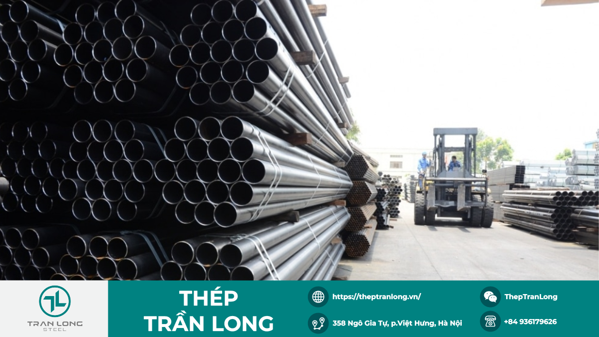 Ống thép đen là gì? Ứng dụng trong công trình xây dựng 2026 3 Những loại ống thép đen phổ biến trên thị trường