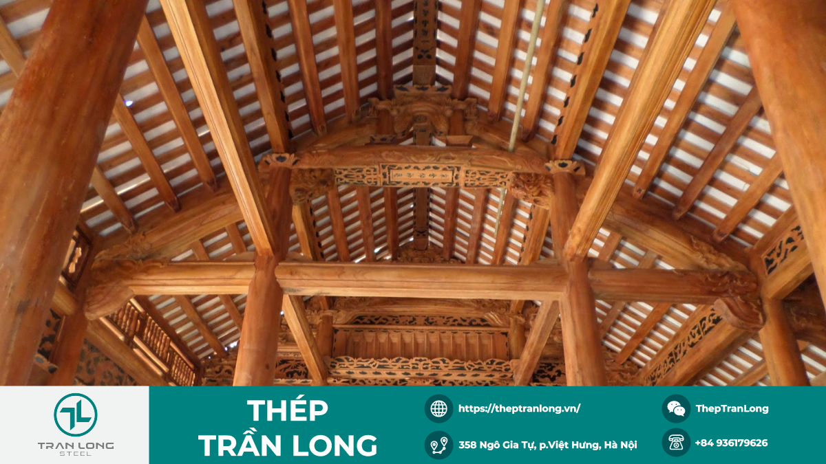 So sánh xà gồ thép và xà gồ gỗ