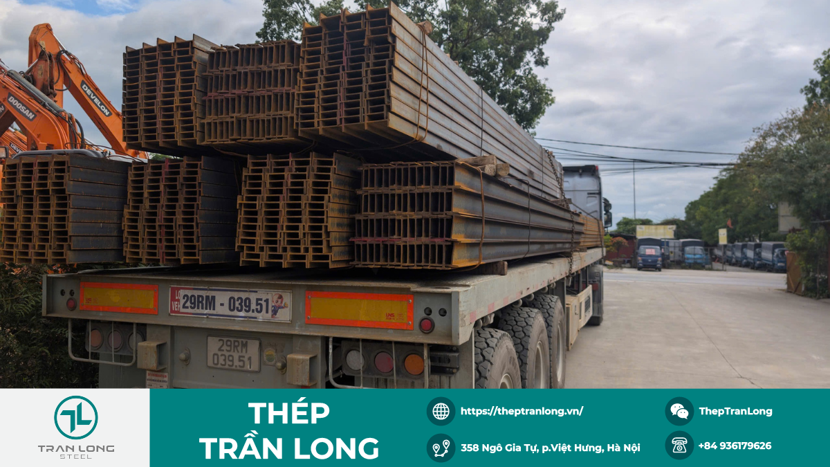 Thép hình I tại Thép Trần Long