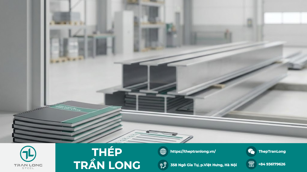 Thép hình là gì? Từ A-Z về phân loại, ứng dụng & tiêu chí lựa chọn 2 Thép hình (Structural Steel) là loại thép có các hình dạng đặc thù như H, I, L, V...