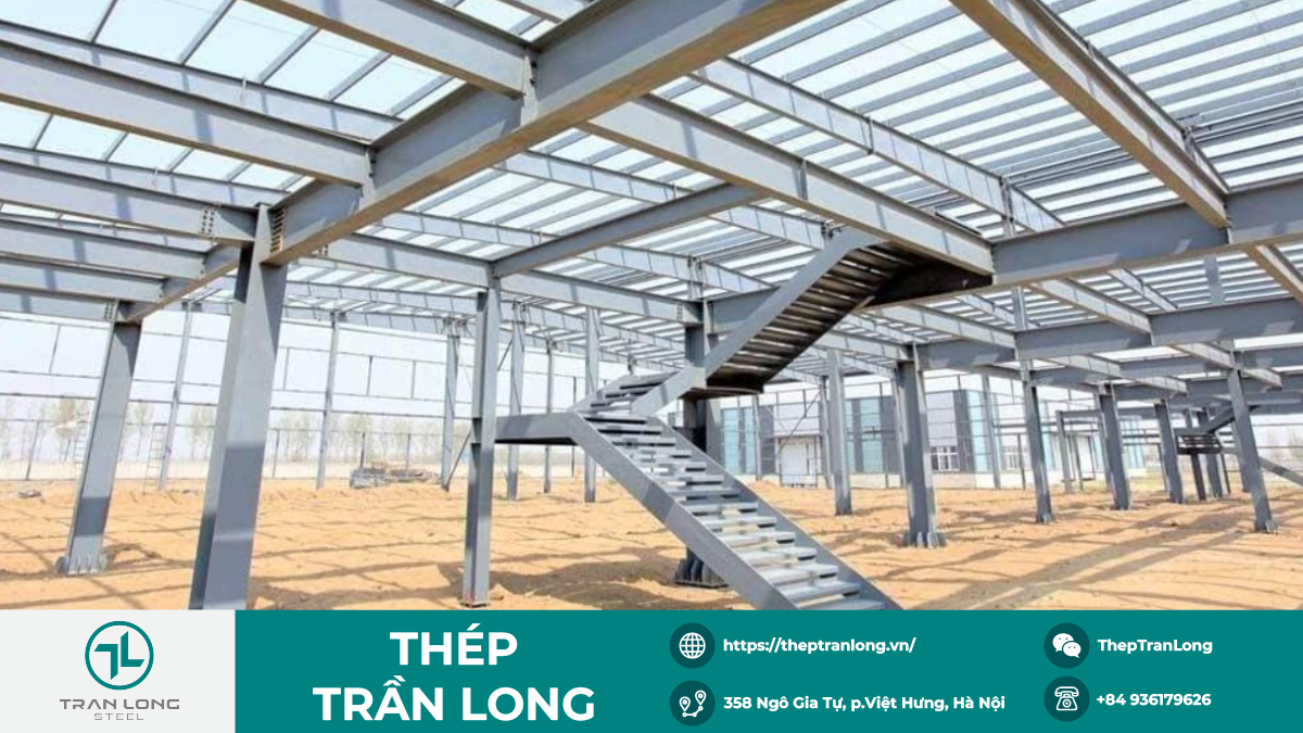 Thép hình H - HSGS là gì? Quy cách, trọng lượng, báo giá chi tiết 2026 3 Ứng dụng của thép hình H trong xây dựng công trình