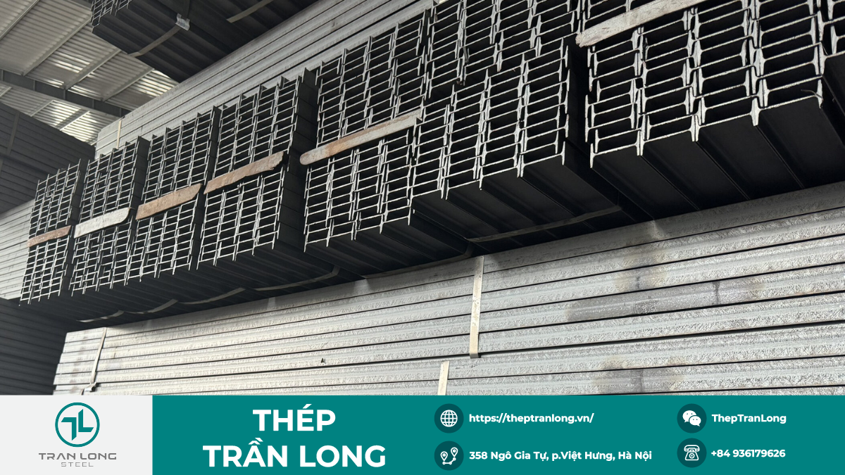 Thép hình I là gì? Đặc điểm, tiêu chuẩn, kích thước và ứng dụng 4 Ứng dụng của thép hình I trong xây dựng