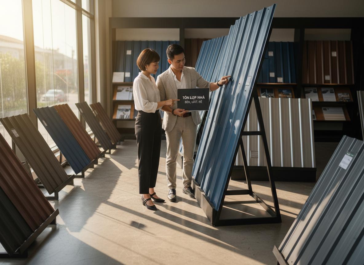 Các loại tôn phổ biến