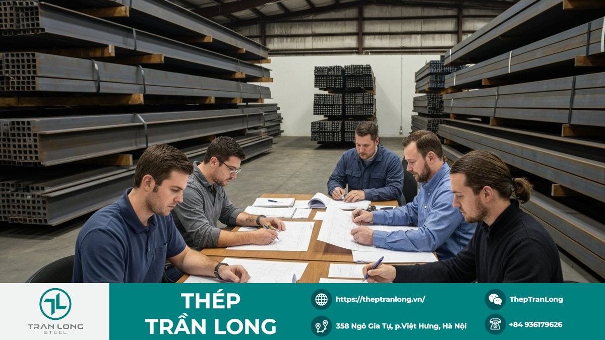 Chuỗi cung ứng thép và triển vọng 2026 Kỹ thuật và phân phối thép kết cấu công nghiệp trong chuỗi cung ứng nội địa