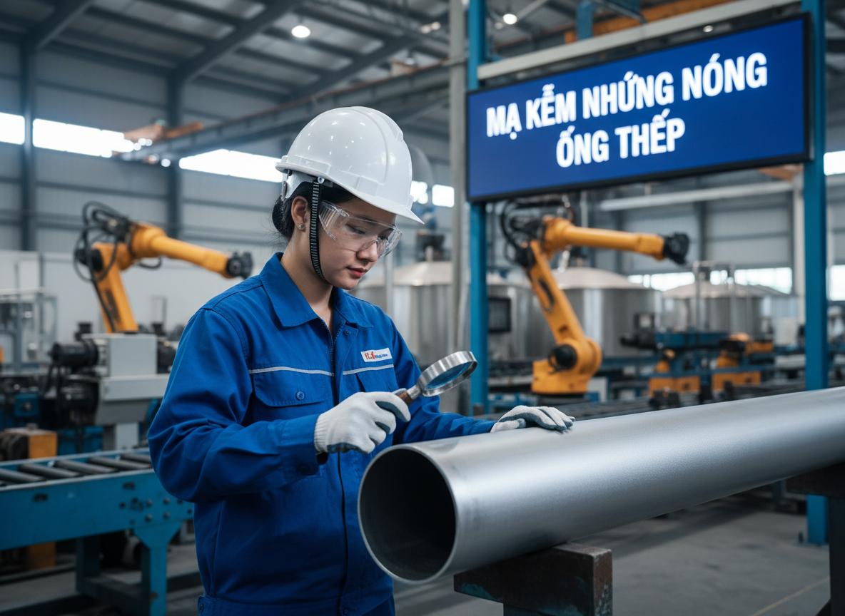 Quy trình mạ kẽm nhúng nóng ống thép đạt chuẩn diễn ra như thế nào?