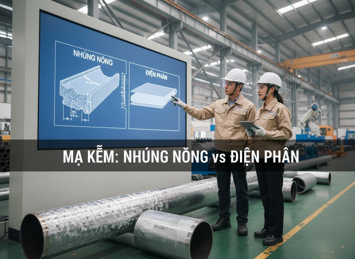 Khi nào nên và không nên sử dụng ống thép mạ kẽm nhúng nóng?