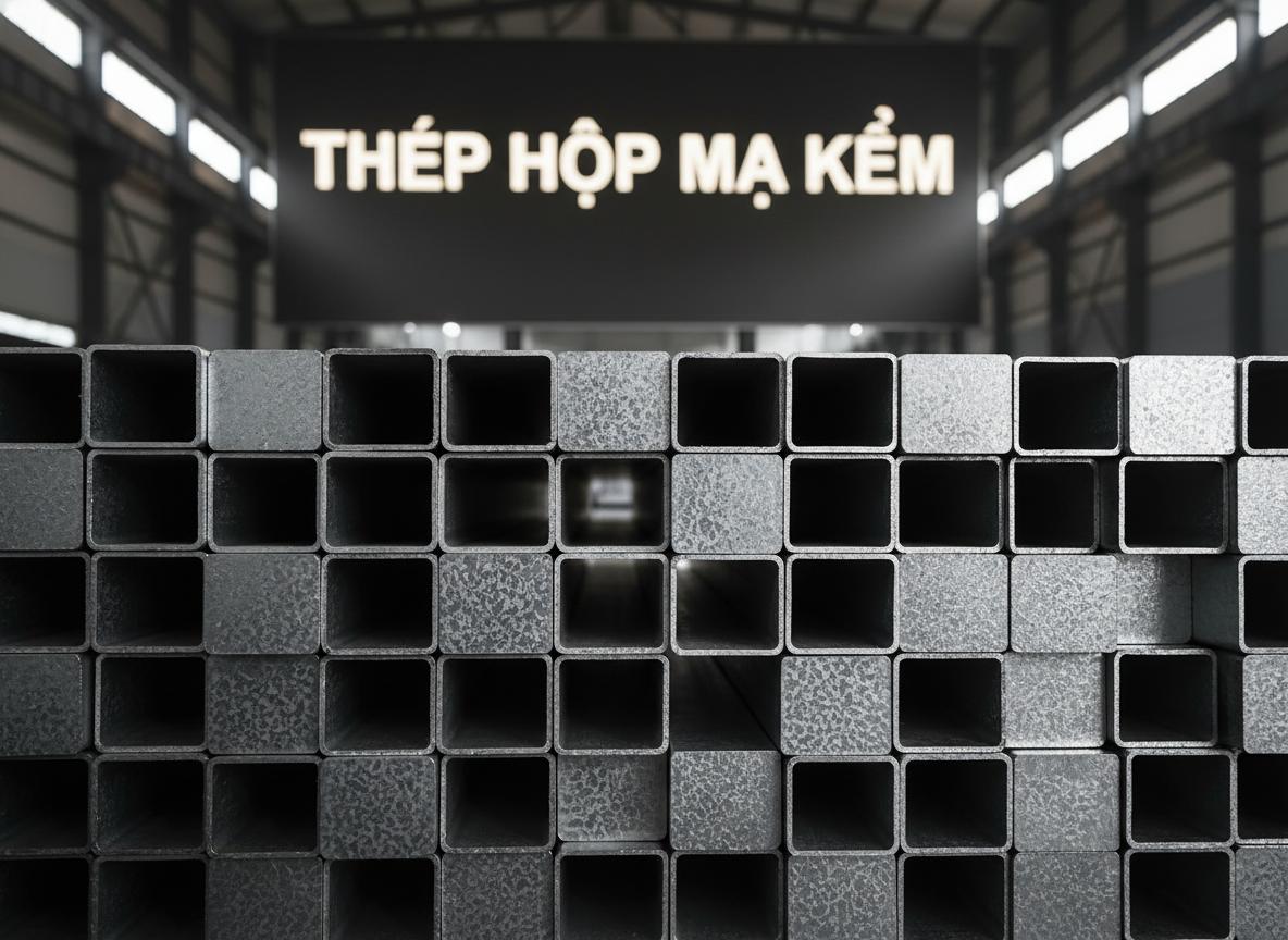 Thép hộp mạ kẽm là gì