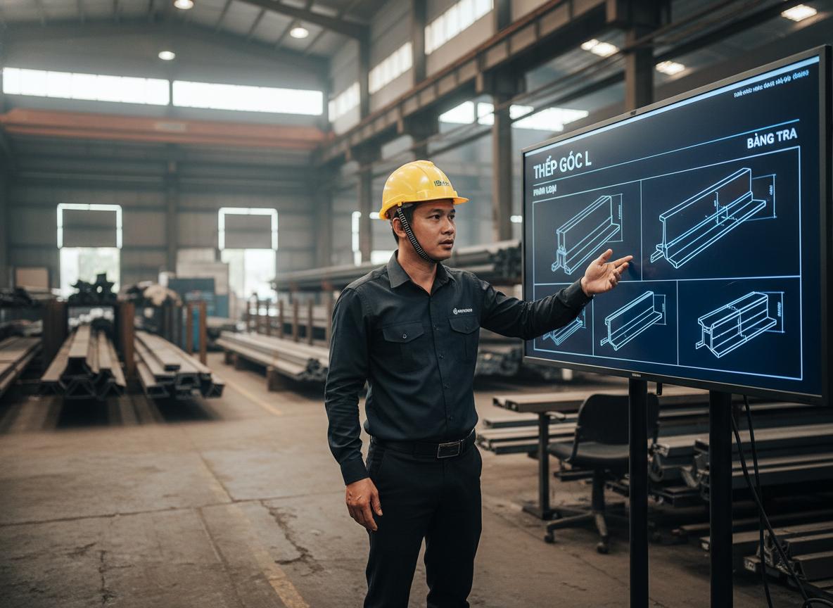 Phân loại thép góc L phổ biến trên thị trường hiện nay