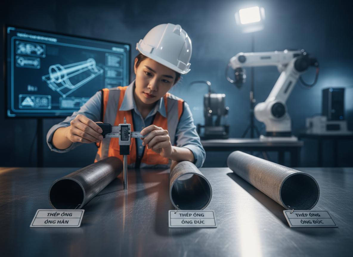 Phân loại thép ống: Khi nào nên dùng ống hàn, ống đúc, ống mạ kẽm?