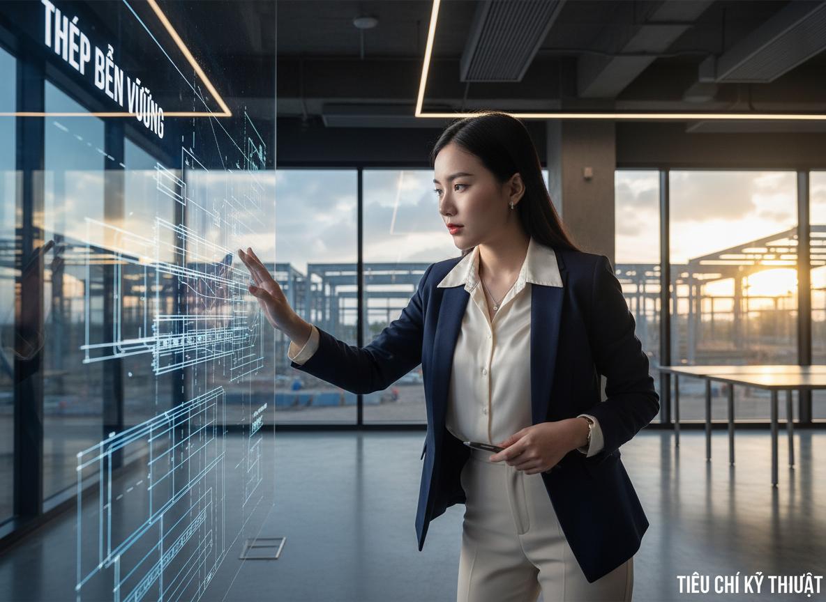Nên Mua Thép Loại Nào Cho Công Trình Bền Vững, Tiết Kiệm Chi Phí? 3 4 Tiêu chí kỹ thuật cốt lõi để chọn đúng thép cho công trình