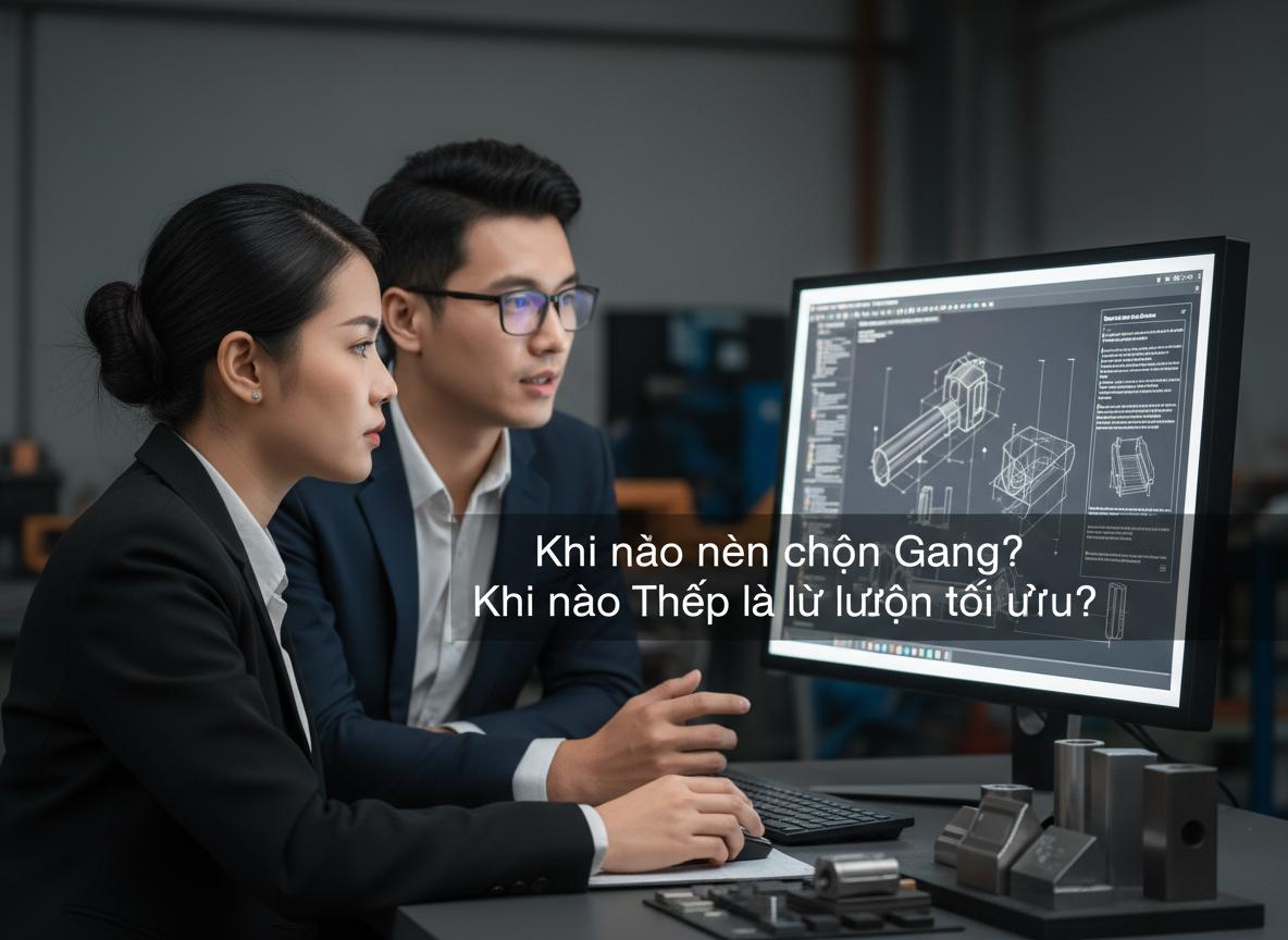 Khi nào nên chọn Gang? Khi nào Thép là lựa chọn tối ưu?