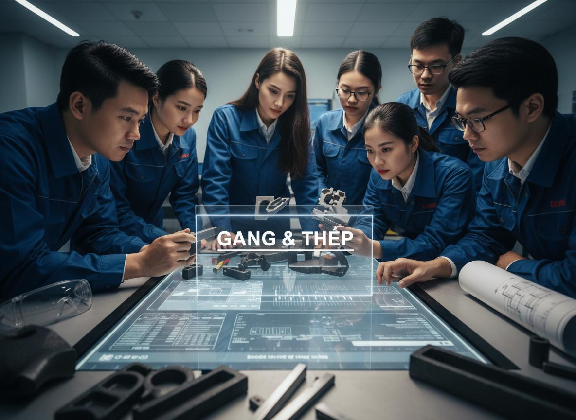 So sánh gang và thép