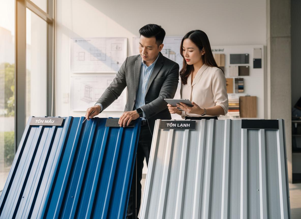 So sánh tôn màu và tôn lạnh: Lựa chọn tối ưu cho công trình 2 so sánh tôn màu và tôn lạnh