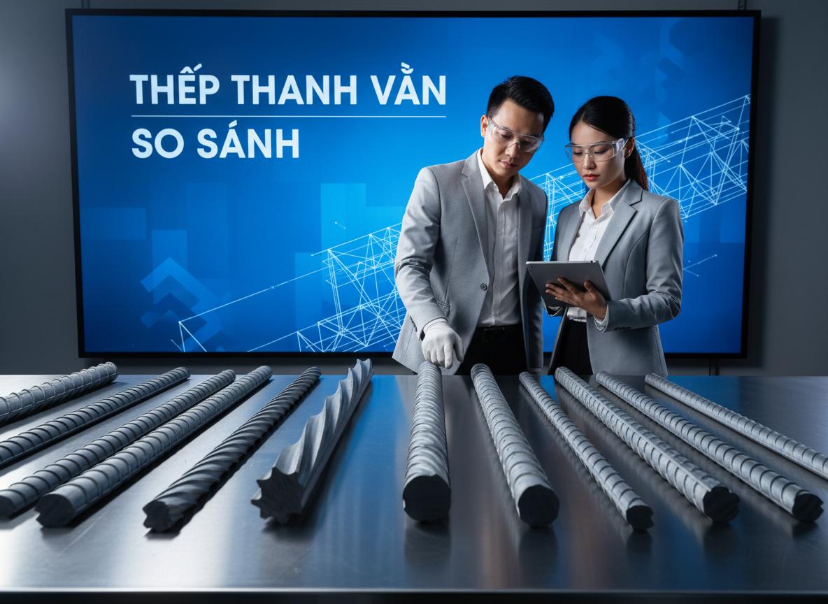 Hướng dẫn cách nhận biết và kiểm tra thép thanh vằn thực tế tại công trường