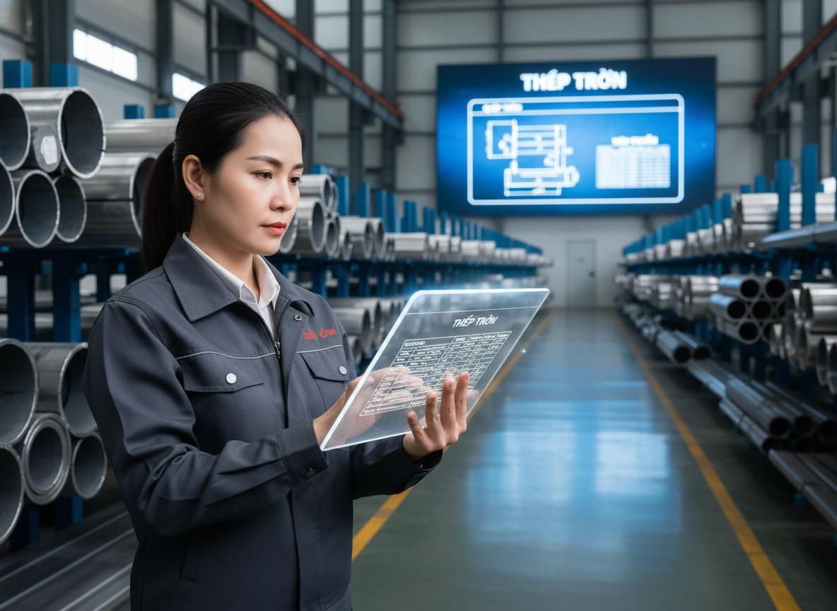 Bảng tra và công thức tính trọng lượng thép tròn đặc chính xác