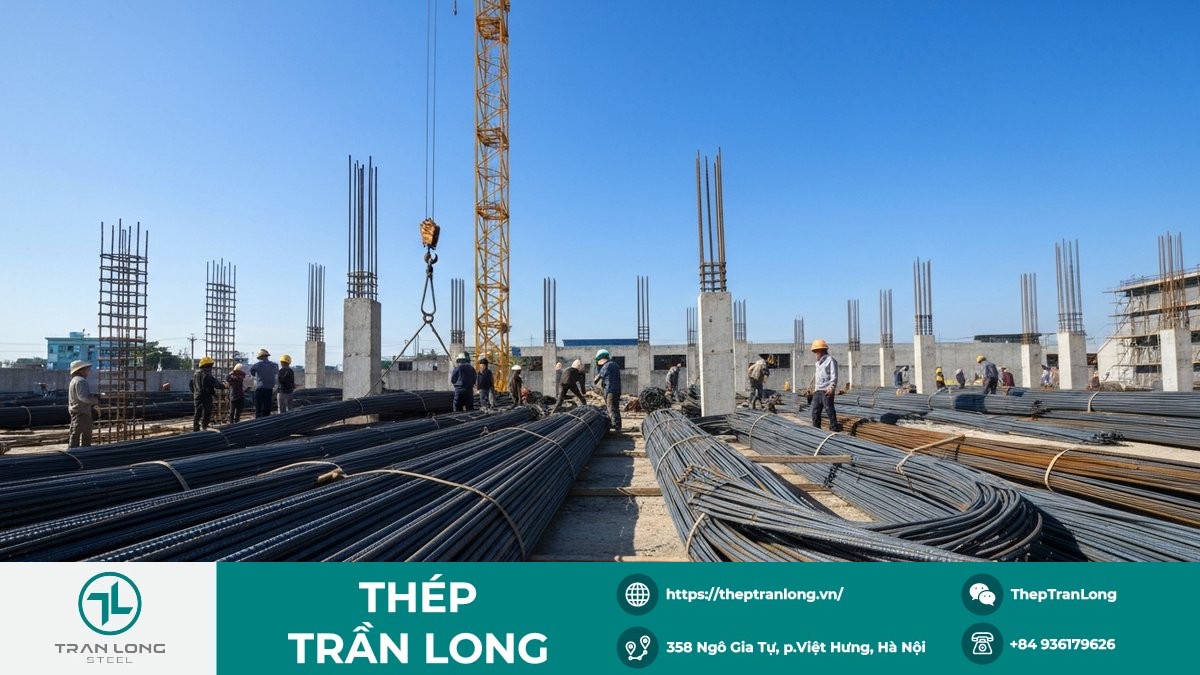 Giá thép xây dựng Việt Nam, Hòa Phát, Thép Việt Ý, thép cuộn CB240, thép cây D10 CB300 ngày 30/3/2026