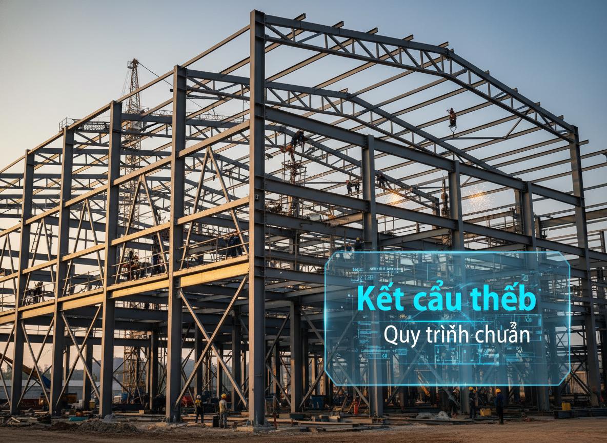 Kết cấu thép là gì? Toàn tập về cấu tạo, lợi ích và quy trình chuẩn 2 Kết cấu thép là gì