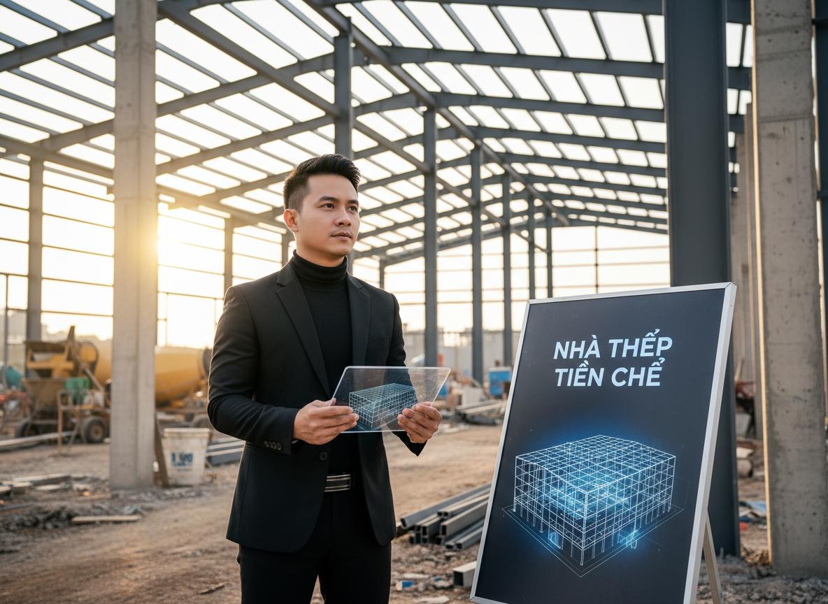 Báo giá nhà thép tiền chế 2026 chi tiết