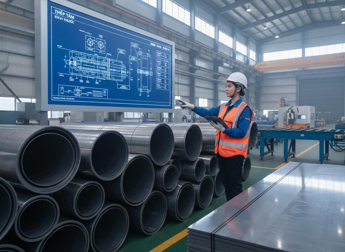 Các Tiêu Chuẩn Kích Thước Thép Tấm Quan Trọng Cần Nắm Rõ