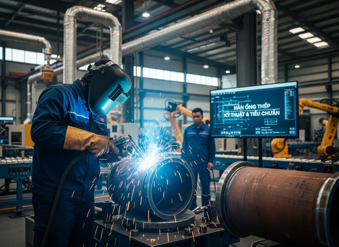 Quy trình hàn ống thép