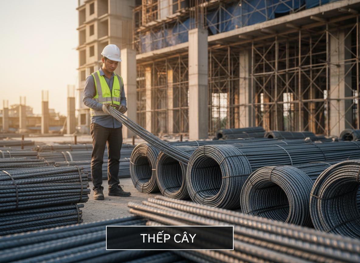 Phân loại thép cây phổ biến trên thị trường hiện nay