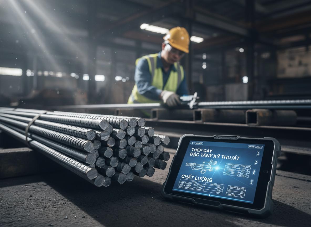 Hệ thống tiêu chuẩn chất lượng thép cây tại Việt Nam và quốc tế