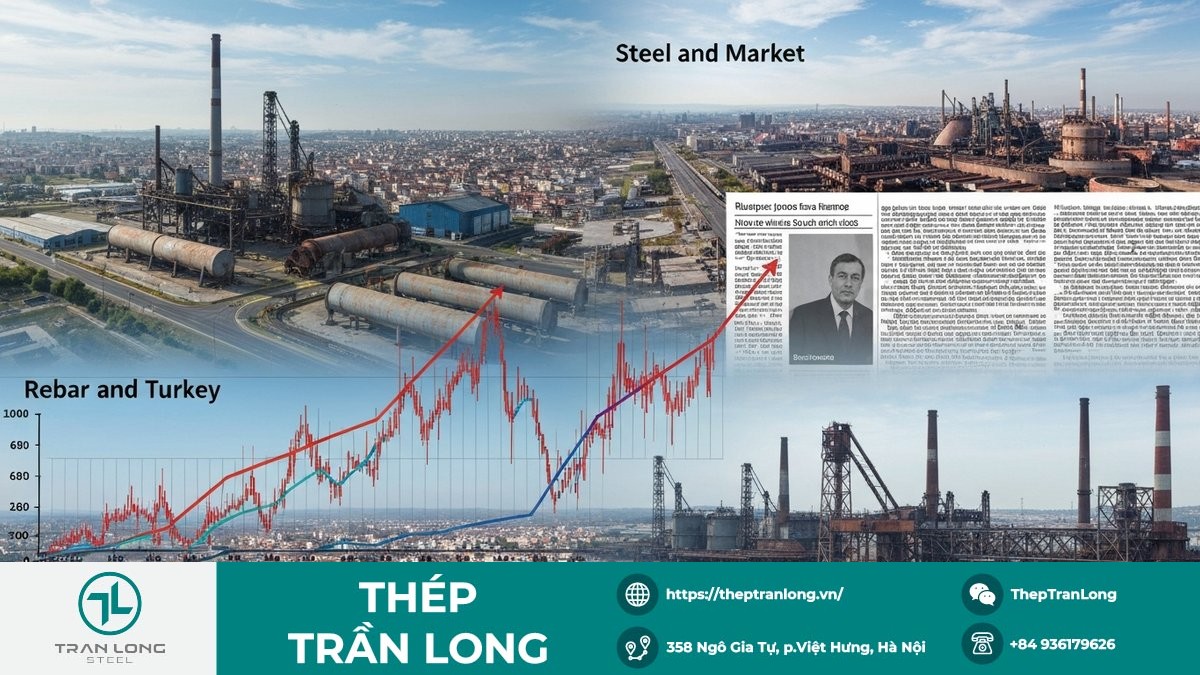 Thị trường thép xây dựng tại EU và Thổ Nhĩ Kỳ tháng 3/2026