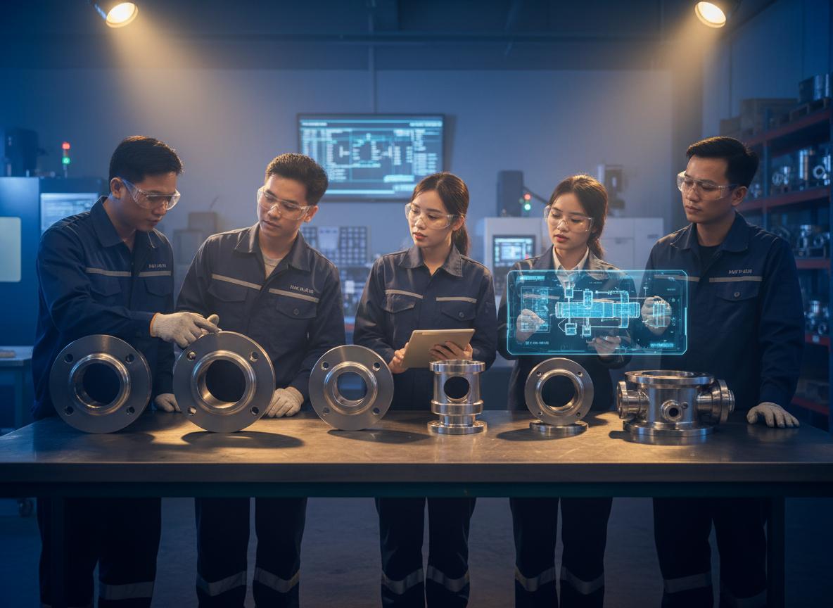 Khám Phá 7+ Loại Mặt Bích Thép Phổ Biến Và Đặc Điểm Riêng
