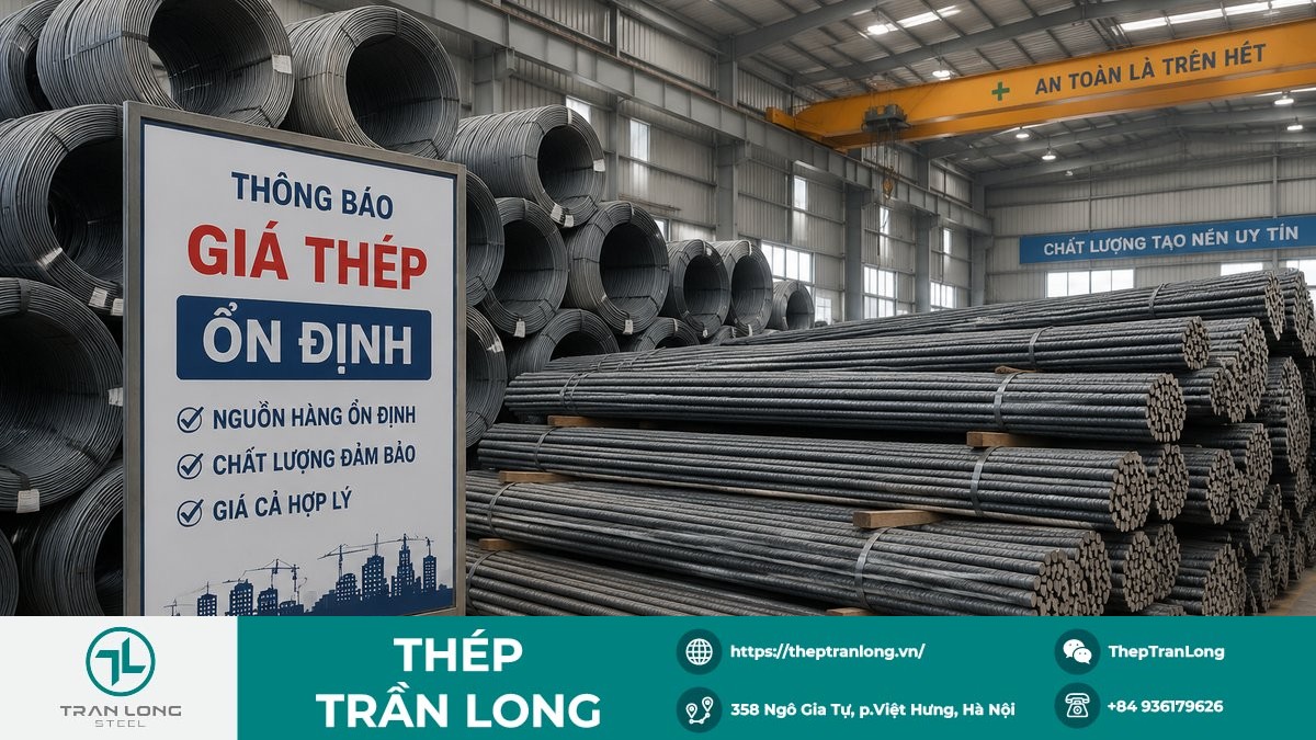 Giá thép ngày 22/5/2026: Quặng sắt giảm xuống mức thấp nhất ba tuần vì nguồn cung dồi dào và tồn kho tăng cao 9 Kho thép trong nước với giá ổn định ngày 22/5/2026