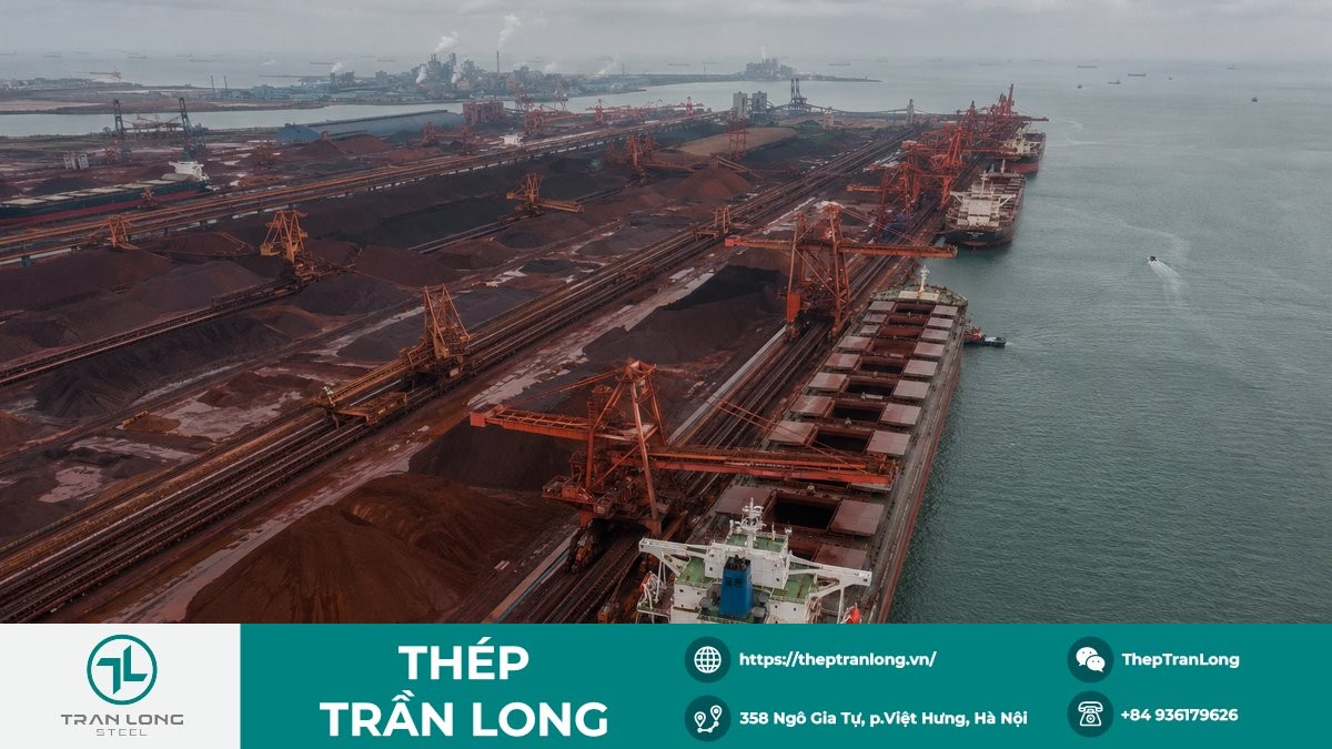Giá thép ngày 22/5/2026: Quặng sắt giảm xuống mức thấp nhất ba tuần vì nguồn cung dồi dào và tồn kho tăng cao 7 Tồn kho quặng sắt tại cảng Trung Quốc ở mức cao