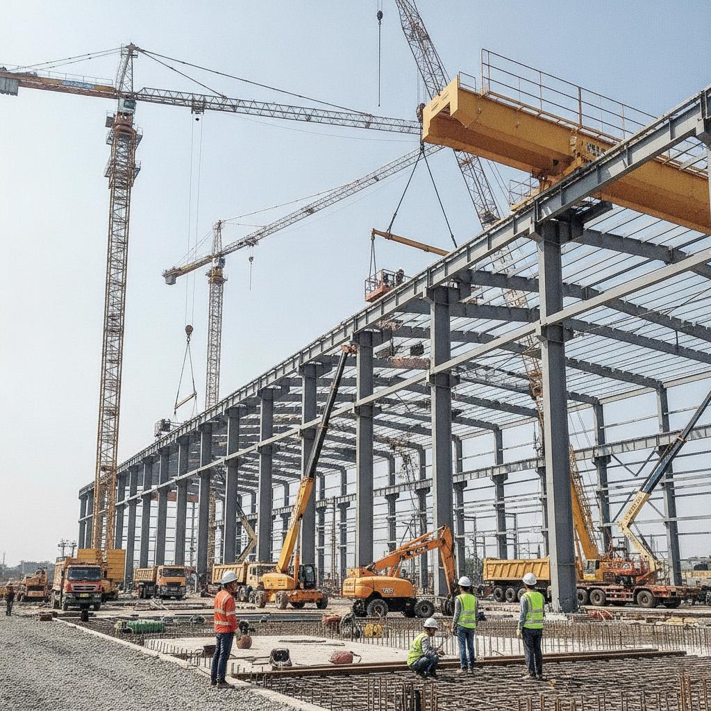 Lợi ích 1: Tốc độ thi công vượt trội và tối ưu hóa tiến độ dự án