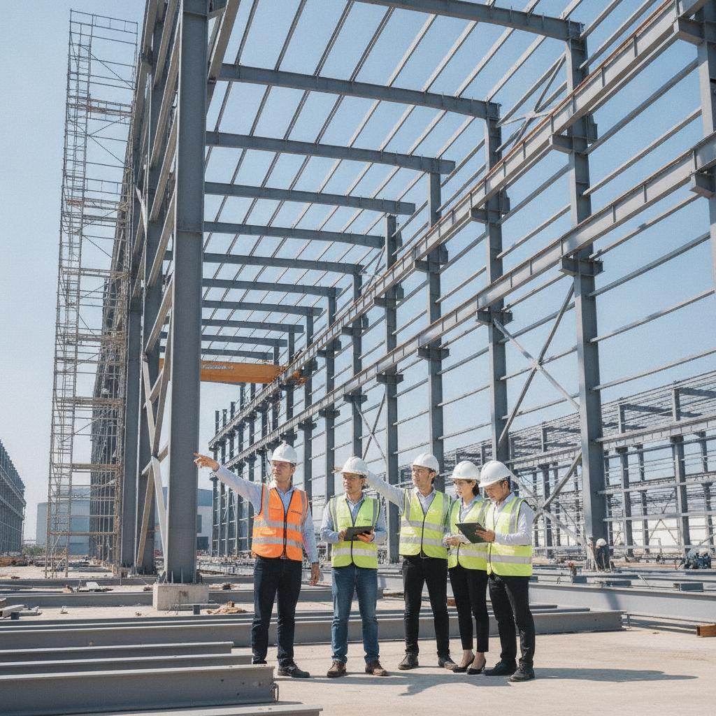 kết cấu thép nhà công nghiệp