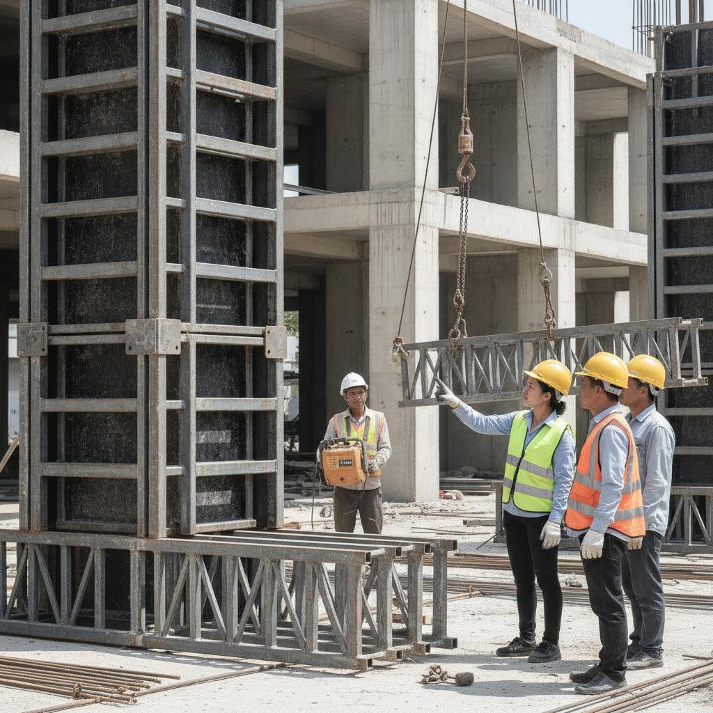 Thép Biện Pháp Là Gì? 5 Nguyên Tắc Thi Công Cần Nắm Vững 3 Vai trò và tác dụng của thép biện pháp trong thực tế