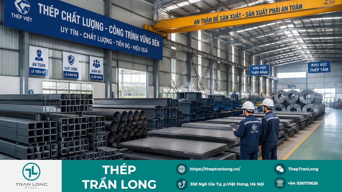 Kho thép trong nước ổn định giá