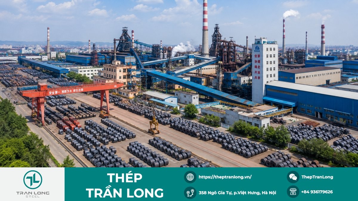 Nhà máy thép Trung Quốc nâng giá HRC Nhà máy thép Trung Quốc với các cuộn thép cán nóng