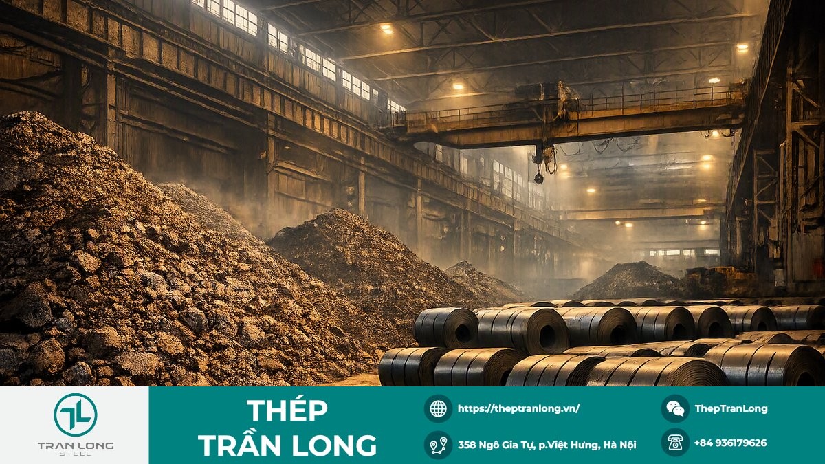 Dien bien gia thep va quang sat tren thi truong quoc te Giá thép và quặng sắt thế giới ngày 22 tháng 8 năm 2026