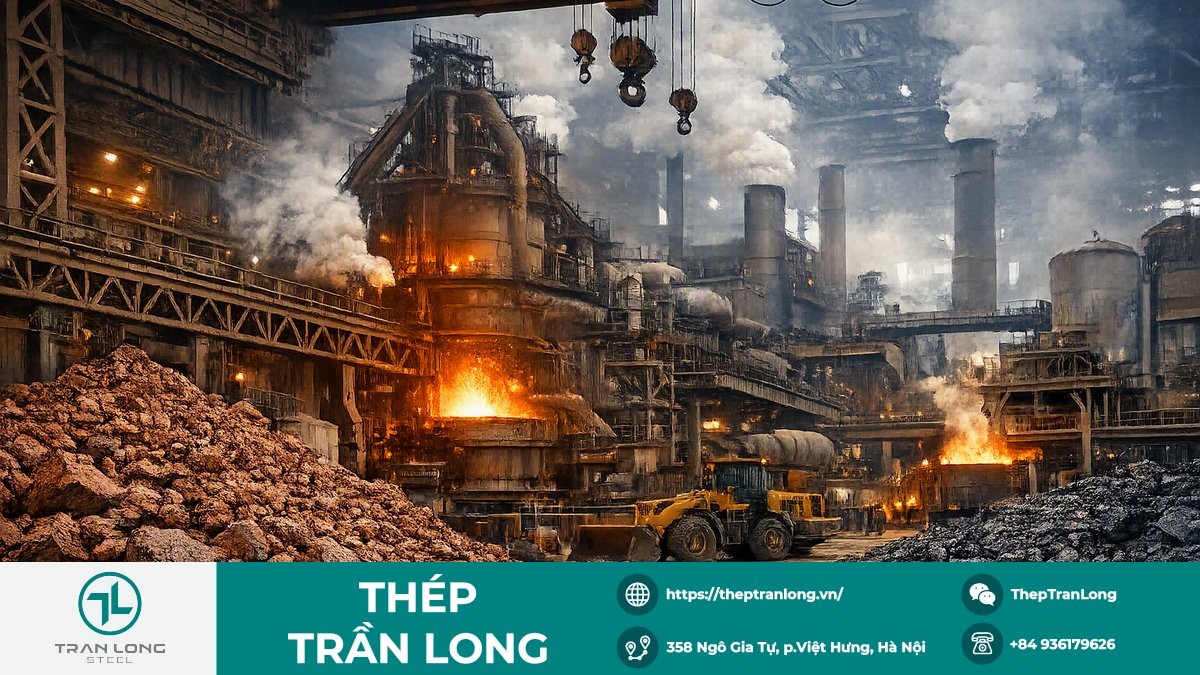 Biến động giá thép và quặng sắt thế giới ngày 26 tháng 8 năm 2026